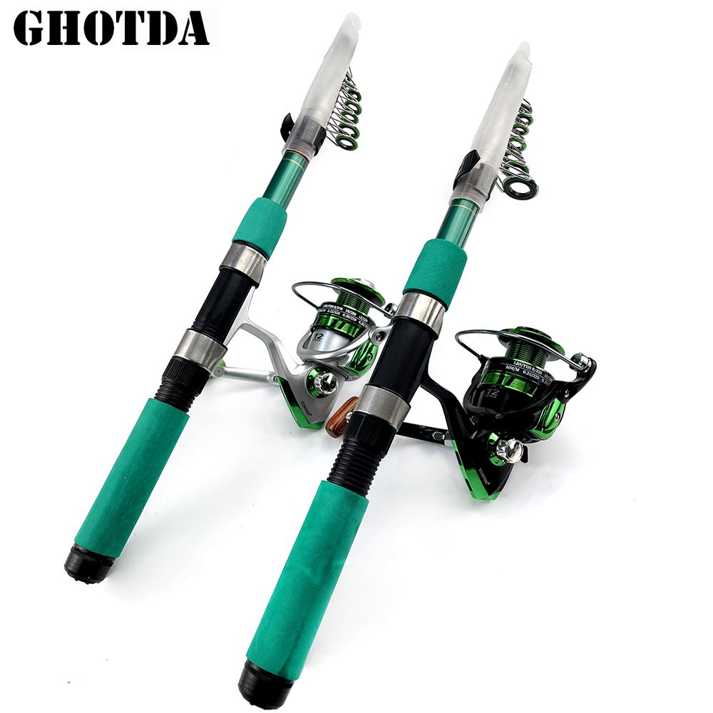Fishing Rod Combo - Superharde Zee Hengel Set Draagbare Zoutwater