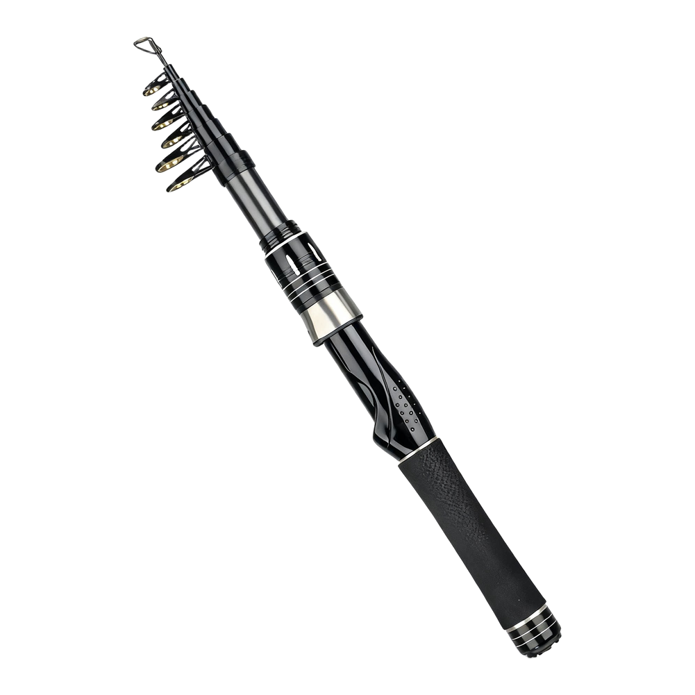Fishing Rod Telescopic - Ultralichte telescopische carbon hengel met keramische