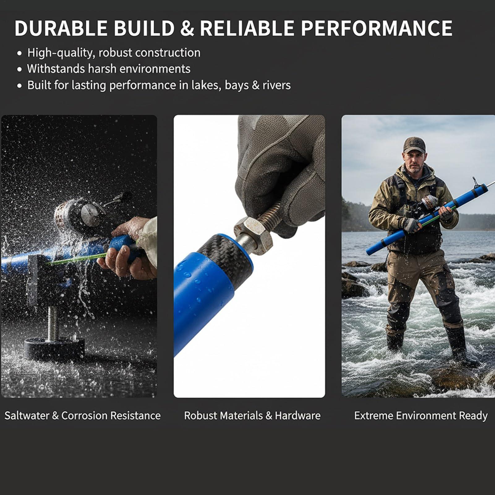 Fishing Rod Travel - Hengel Katapult Ontwerp Compact Visgereedschap Met