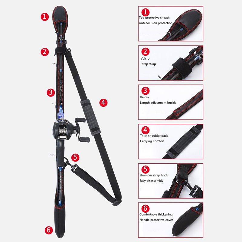 Nieuwe hengelbeschermhoes, vli - Fishing Rod Fly recensie en prijs