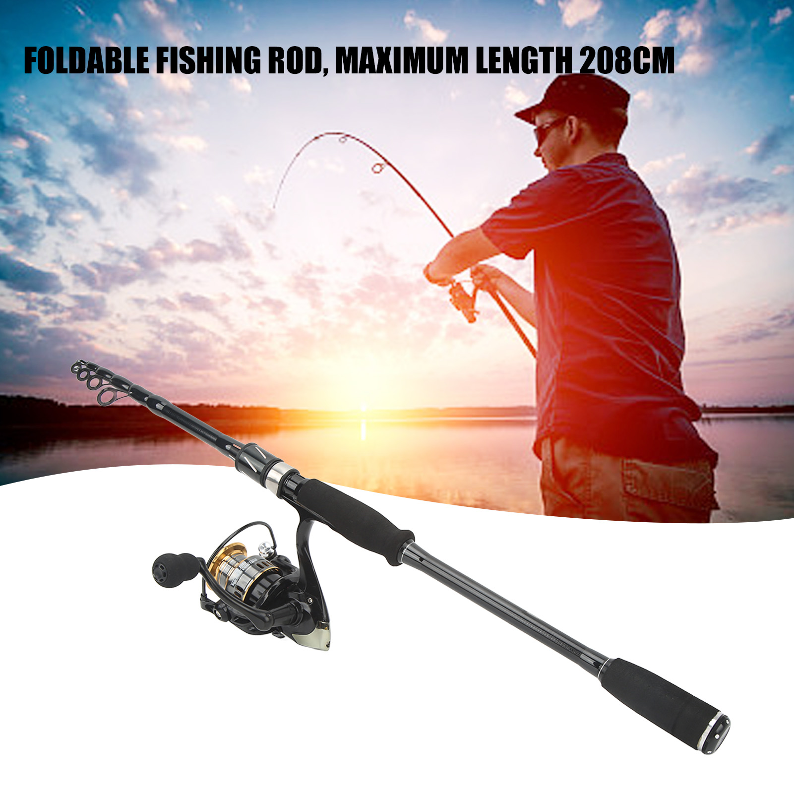 Hengel- en molenset Hengelset  - Fishing Rod Combo recensie en prijs
