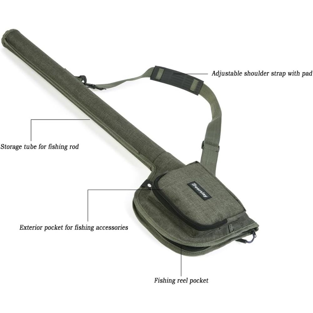 Draagbare visuitrusting: henge - Fishing Rod Case recensie en prijs