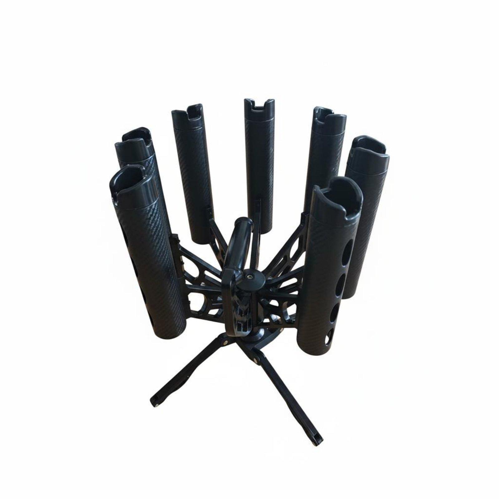 360 graden draaibare hengelste - Fishing Rod Rack recensie en prijs