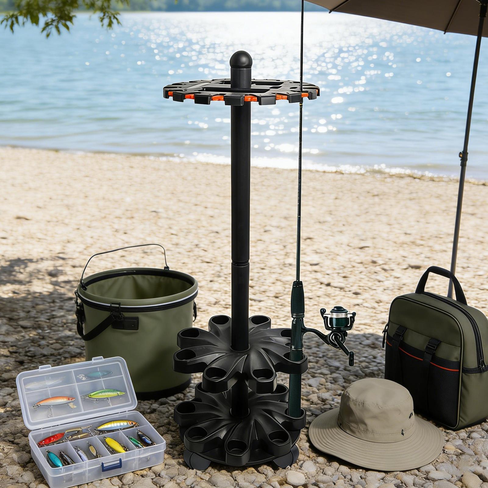 Hengelsteunen, hengelsteun, ve - Fishing Rod Rack recensie en prijs