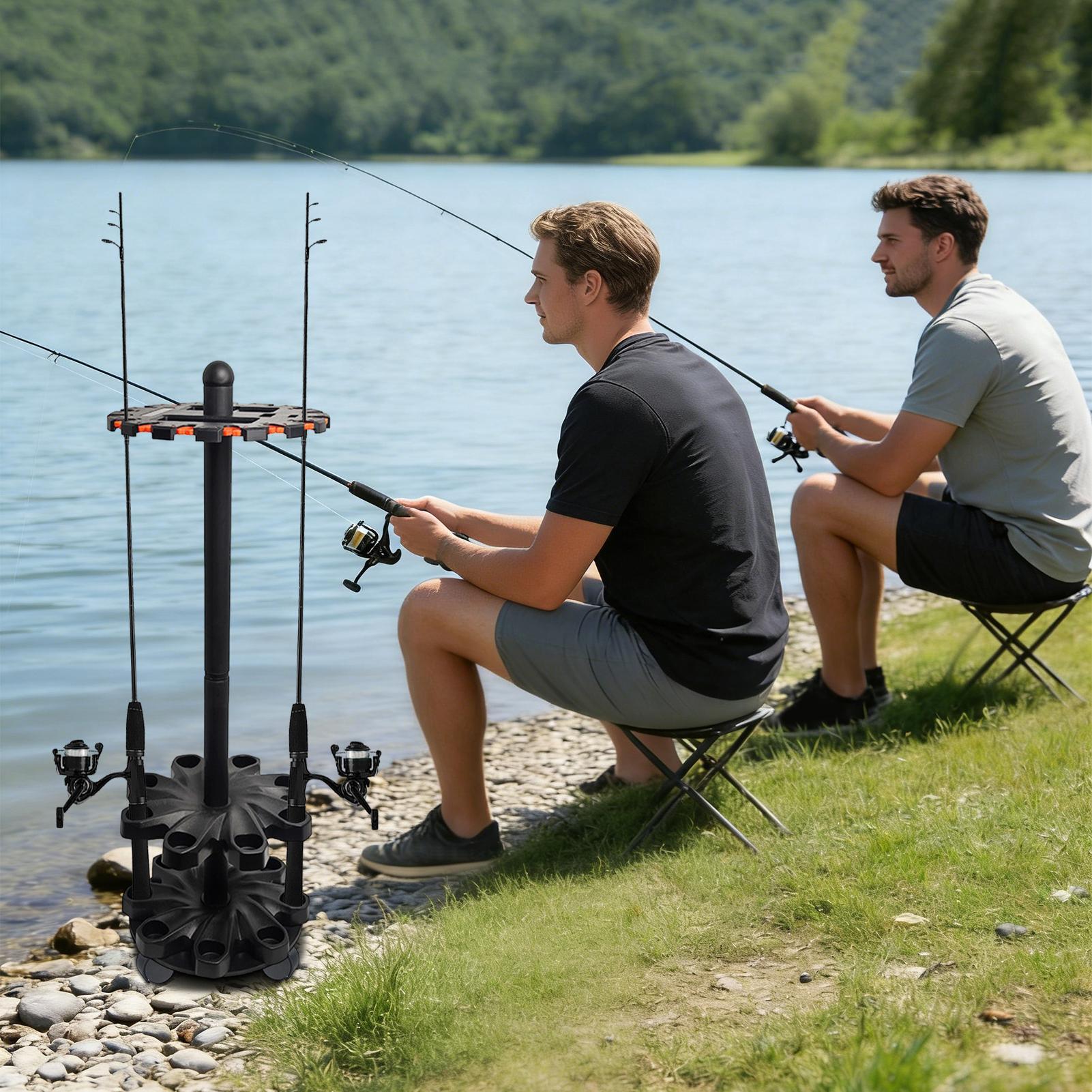 Hengelsteunen, hengelsteun, ve - Fishing Rod Rack recensie en prijs