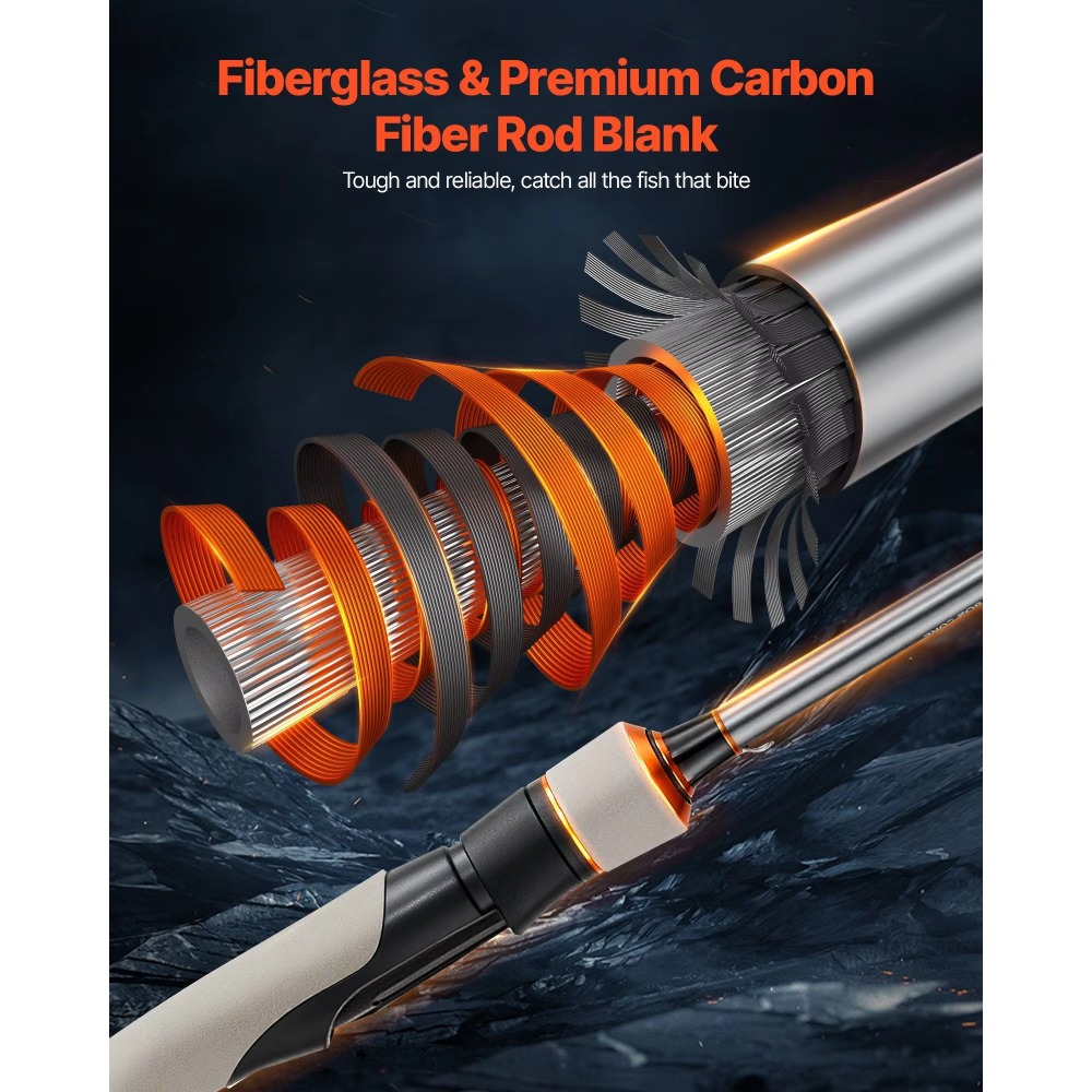 Carbon Fiber Bass Fishing Pole - Fishing Rod Carbon Fiber recensie en prijs
