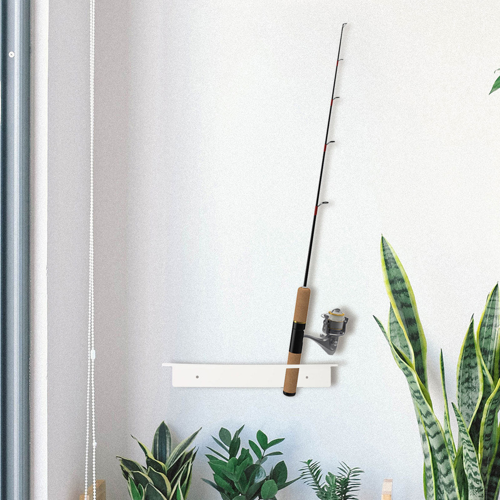 1 paar wandgemonteerde hengelh - Fishing Rod Rack recensie en prijs