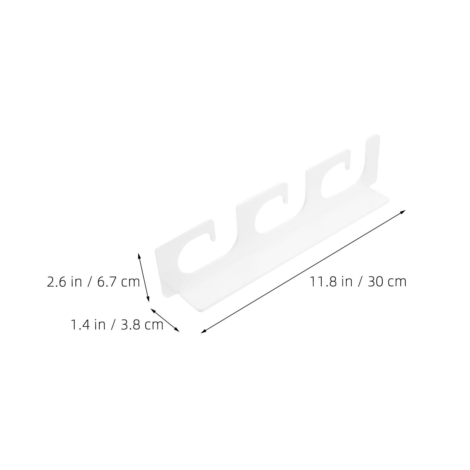 1 paar wandgemonteerde hengelh - Fishing Rod Rack recensie en prijs