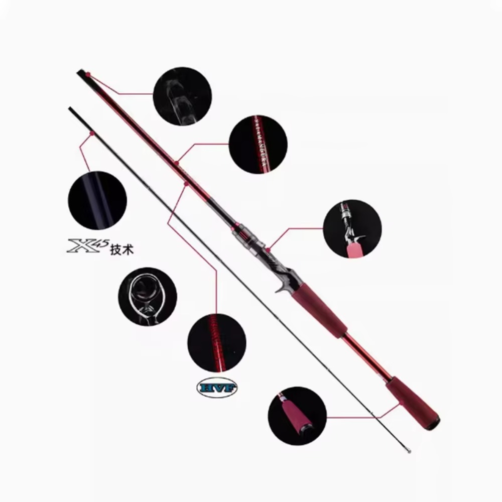 Koolstofvezel hengel voor het  - Fishing Rod Carbon Fiber recensie en prijs