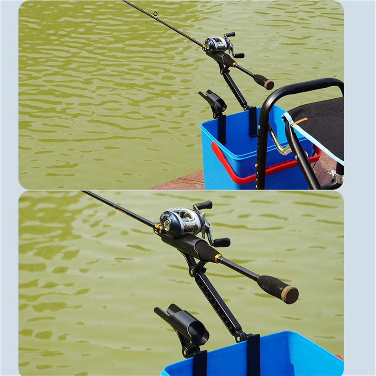 POPULAR-2 stuks verstelbare em - Fishing Rod Ice recensie en prijs