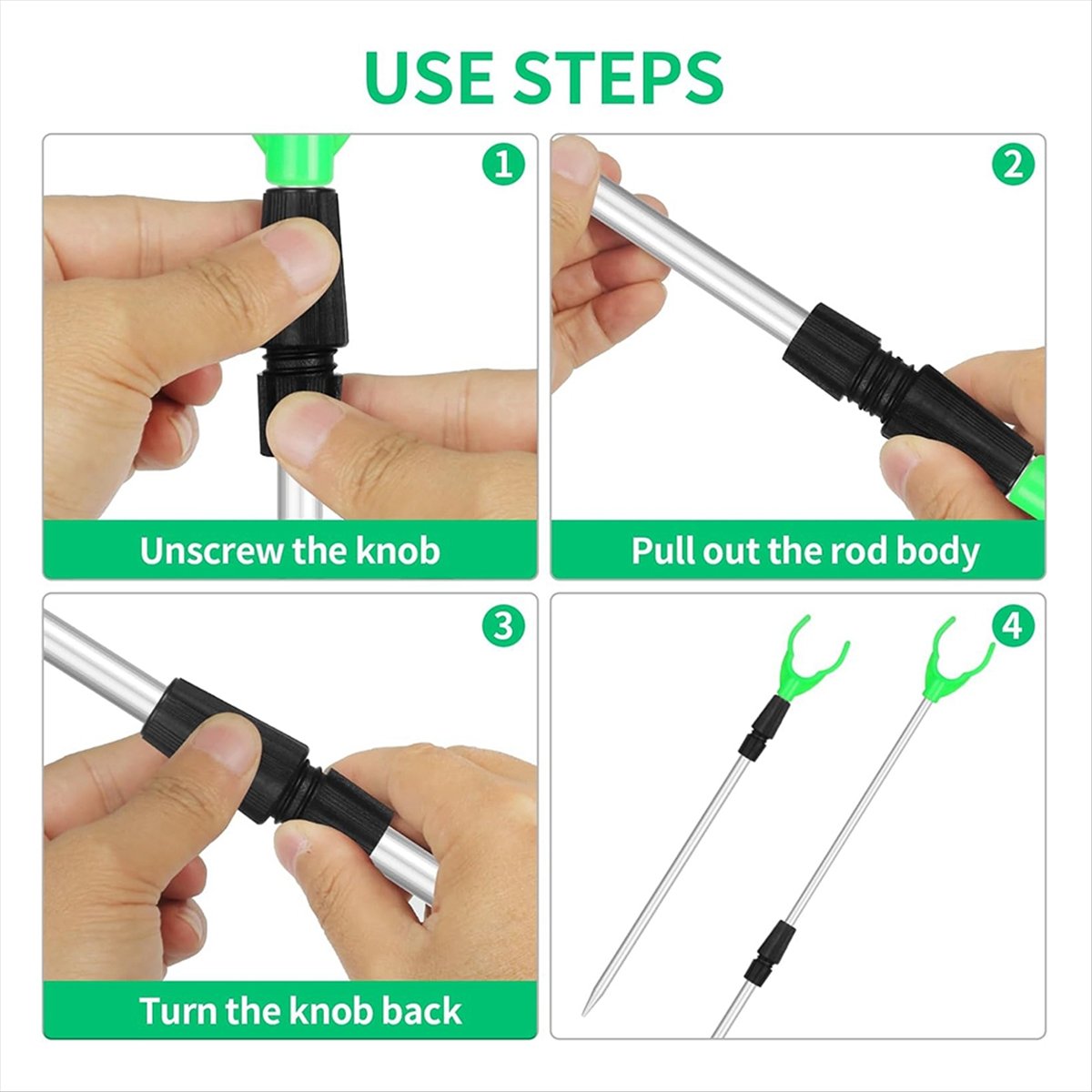 [MEGAL SALE]Hengelhouder voor  - Fishing Rod Telescopic recensie en prijs