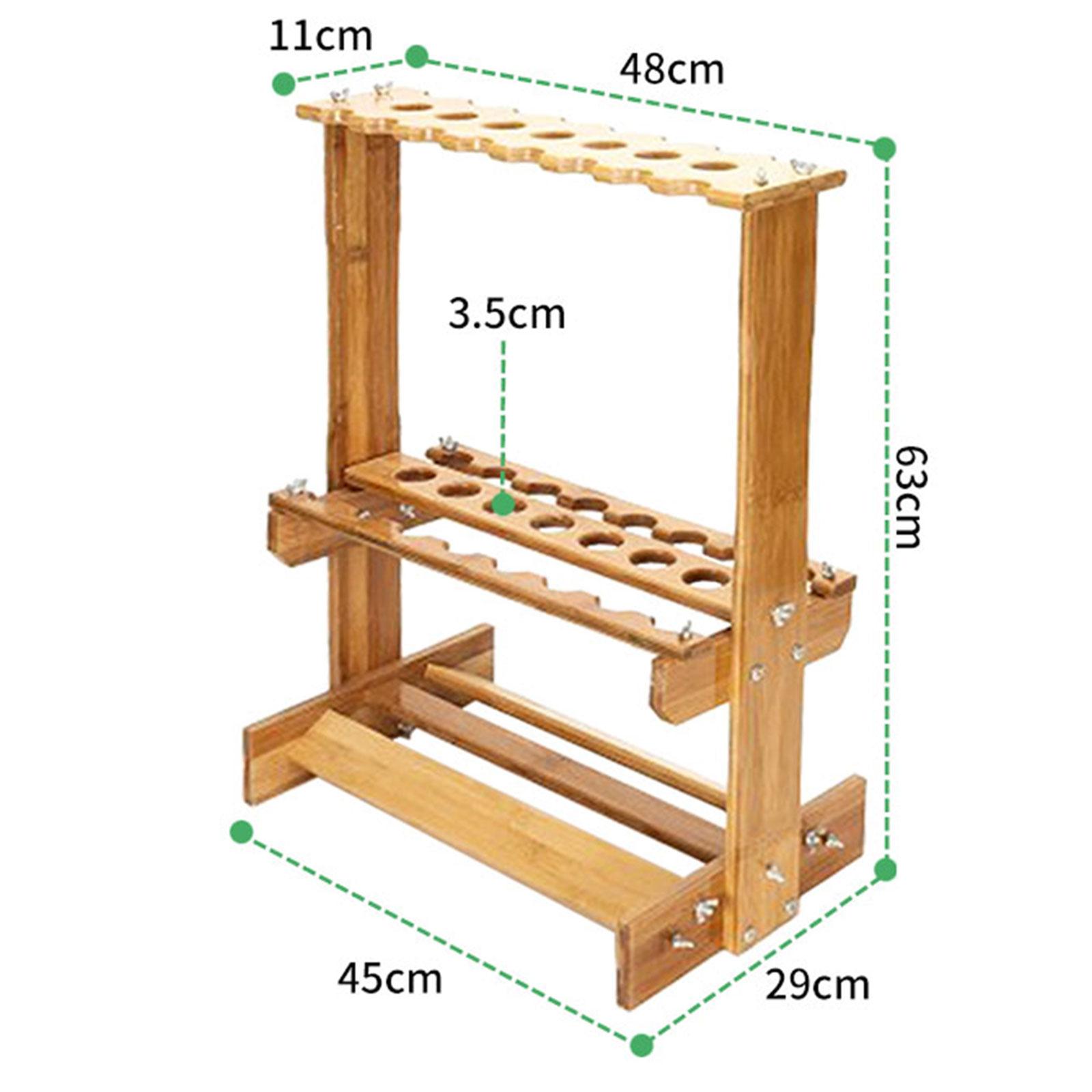 Opbergrek voor hengels, bamboe - Fishing Rod Rack recensie en prijs