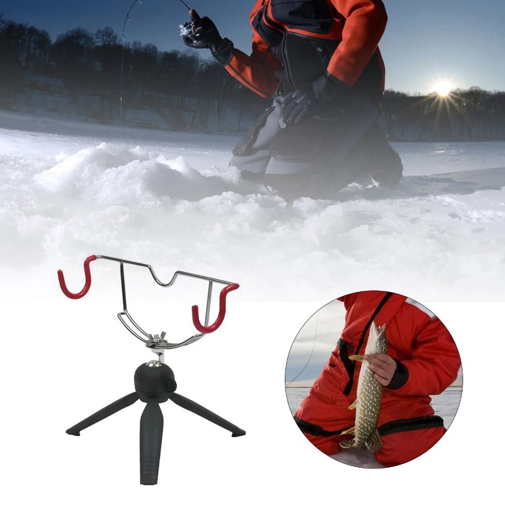 360 °   Verstelbaar hengelrek  - Fishing Rod Ice recensie en prijs