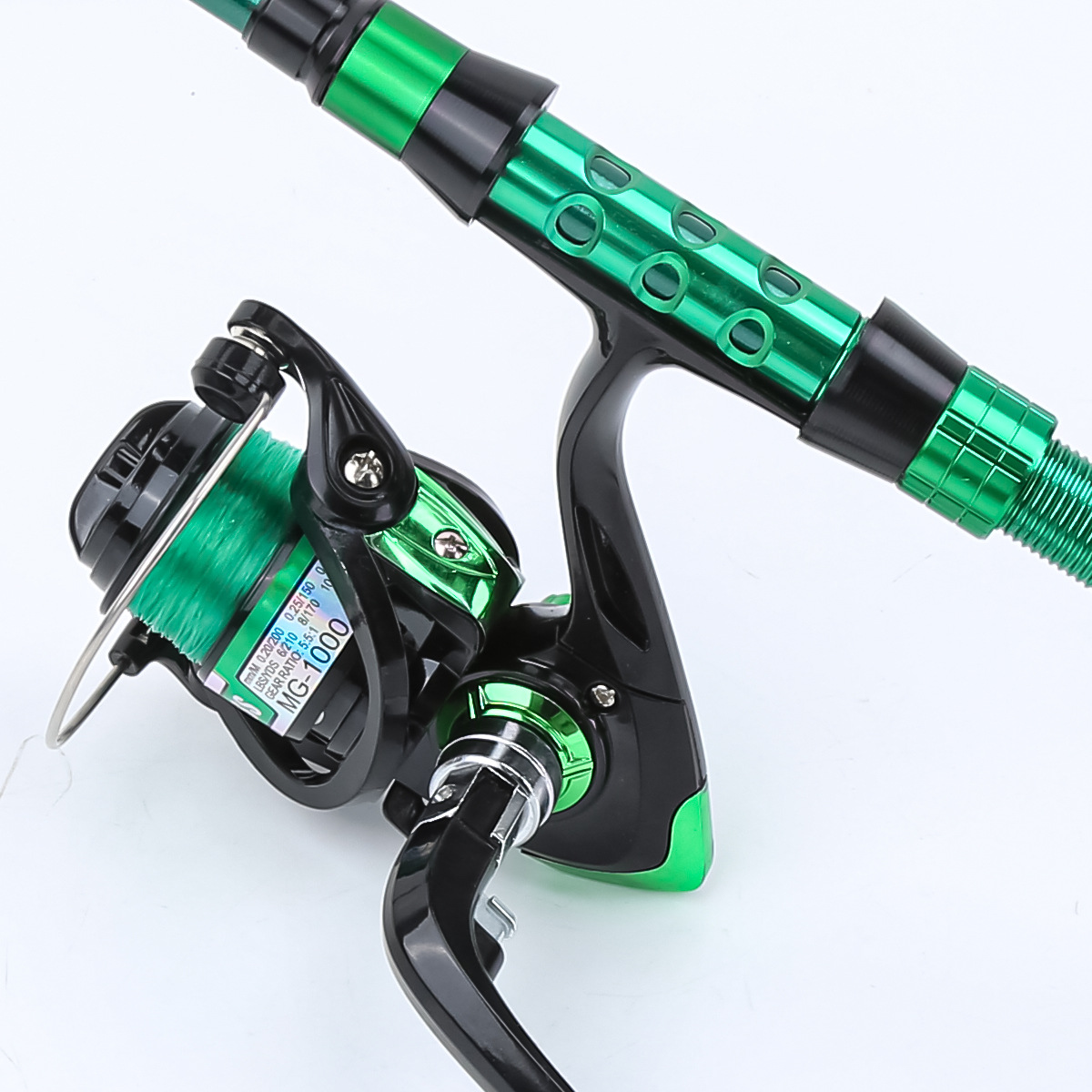 1,8 meter groene carbon fiber  - Fishing Rod Carbon Fiber recensie en prijs